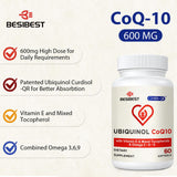 Besibest con vitamina E y tocoferoles: potenciadores antioxidantes en cada cápsula.