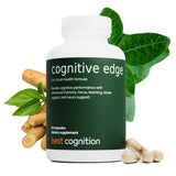 BEST COGNITION Cognitive Edge: botella frontal para enfoque calmado diario.