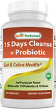 Best Naturals 15 días limpieza intestinal - botella para uso cómodo.
