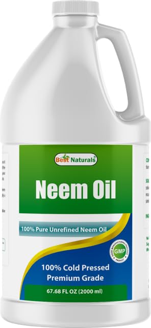 Best Naturals Aceite de Neem puro, envase 2000 ml, uso versátil para piel.