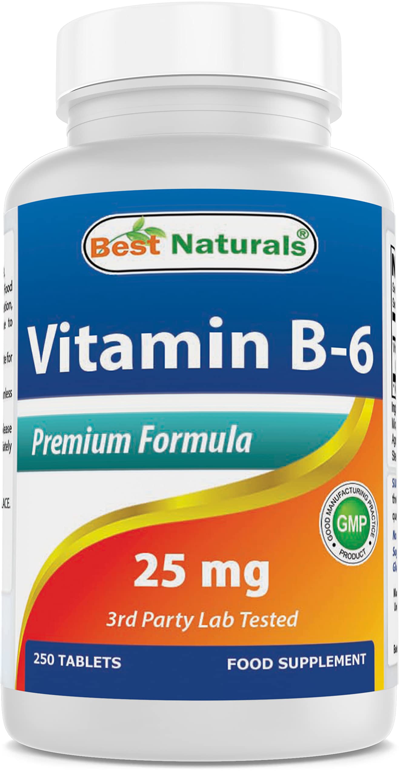 Best Naturals B6: botella de tabletas para uso diario