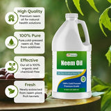 Best Naturals Aceite de Neem, envase 2000 ml para jardinería y plantas.