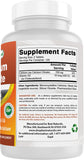 Best Naturals Calcium Citrate con Vitamina D-3, primer plano de dosis en cápsulas.
