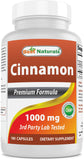 Best Naturals canela 2000mg en bote para ingesta diaria