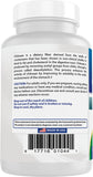 Dosis de 500 mg por tableta de Best Naturals Chitosan, toma sencilla.