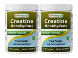 Best Naturals Creatine Monohydrate en bote, pureza y porciones fáciles de medir.