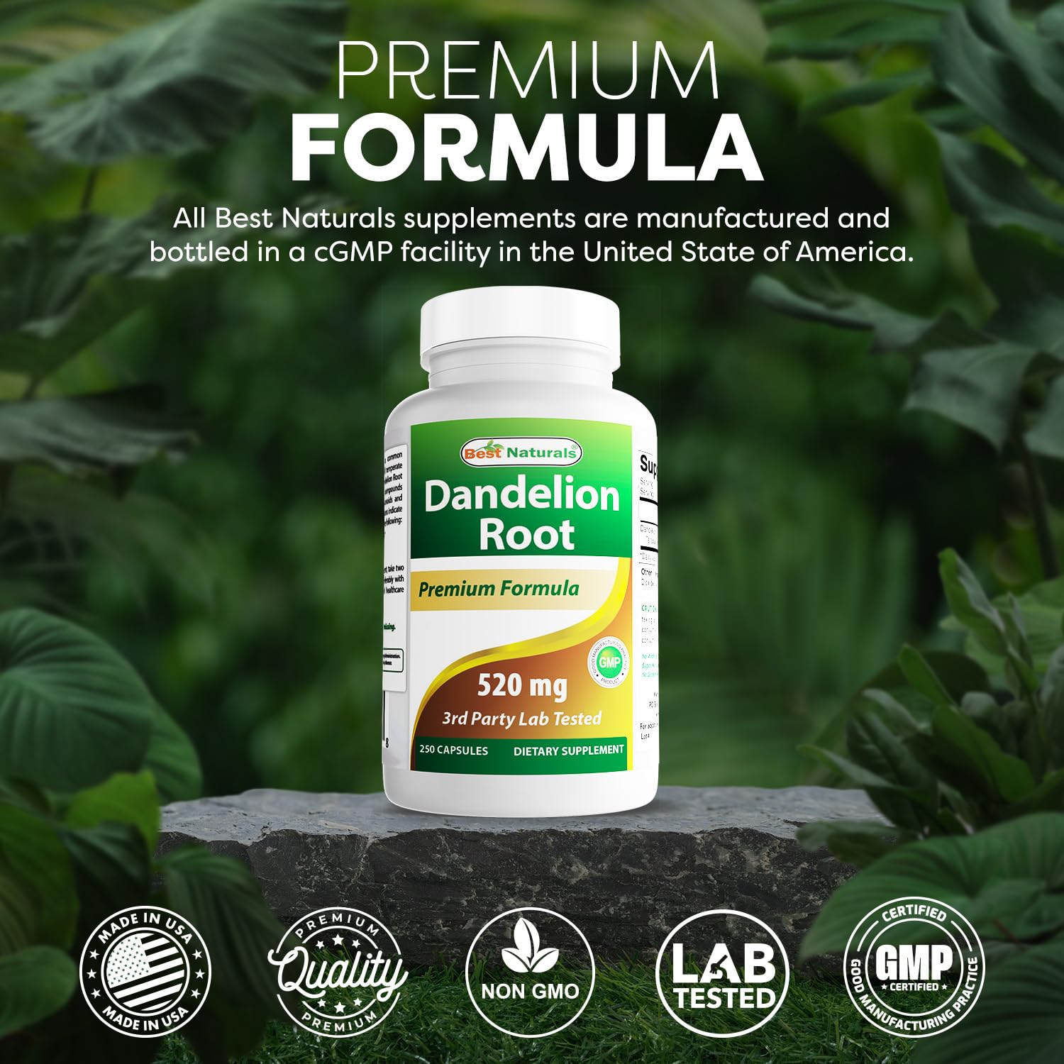 Best Naturals Diente de León: dosis diaria para apoyar hábitos de bienestar.