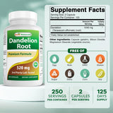 Best Naturals Diente de León: etiqueta clara para identificar tu dosis diaria.