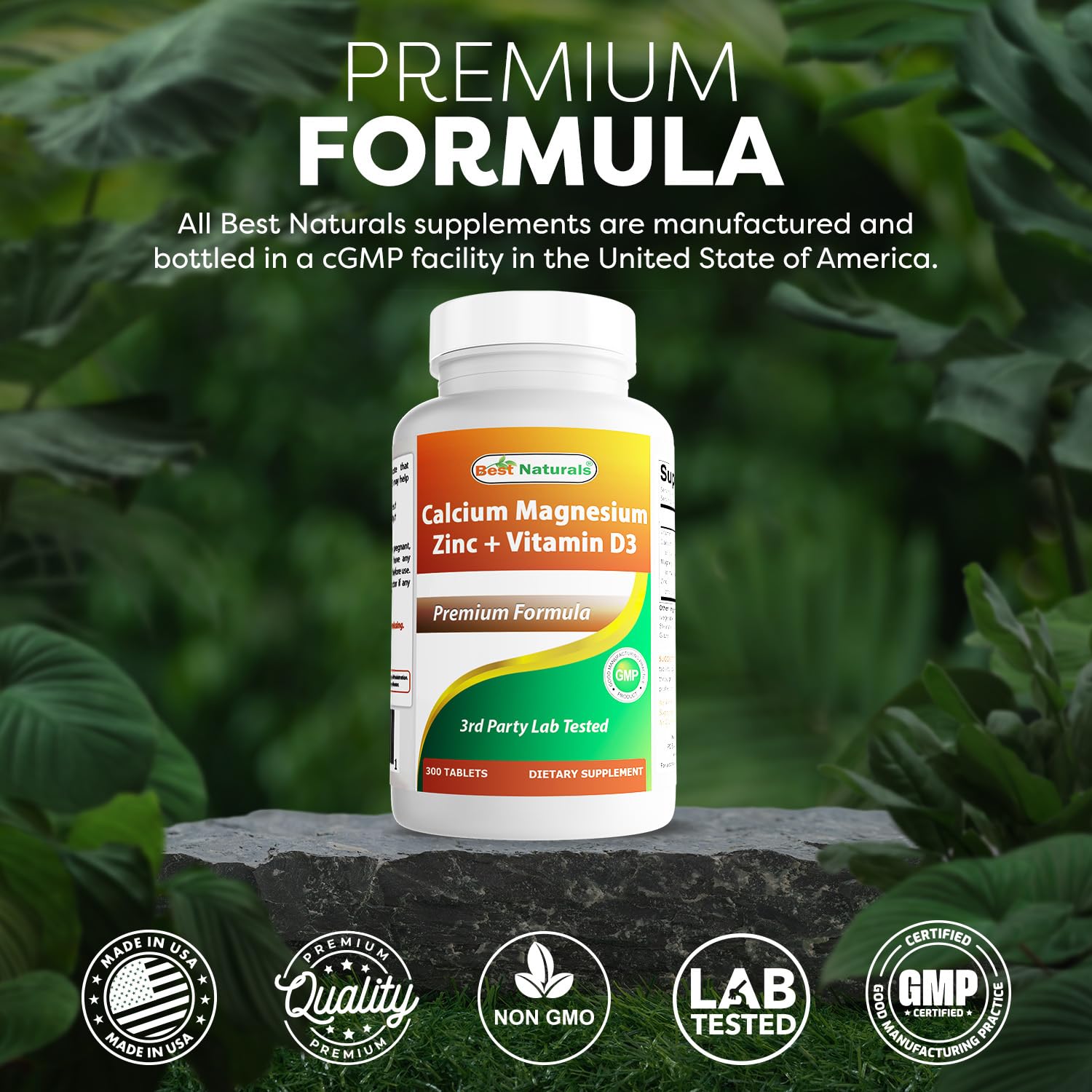 Empaque BPM de Best Naturals: botella y caja