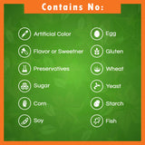 Etiqueta del producto Best Naturals mostrando ingredientes y uso recomendado.