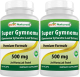 Best Naturals Gymnema Sylvestre — botella para uso diario