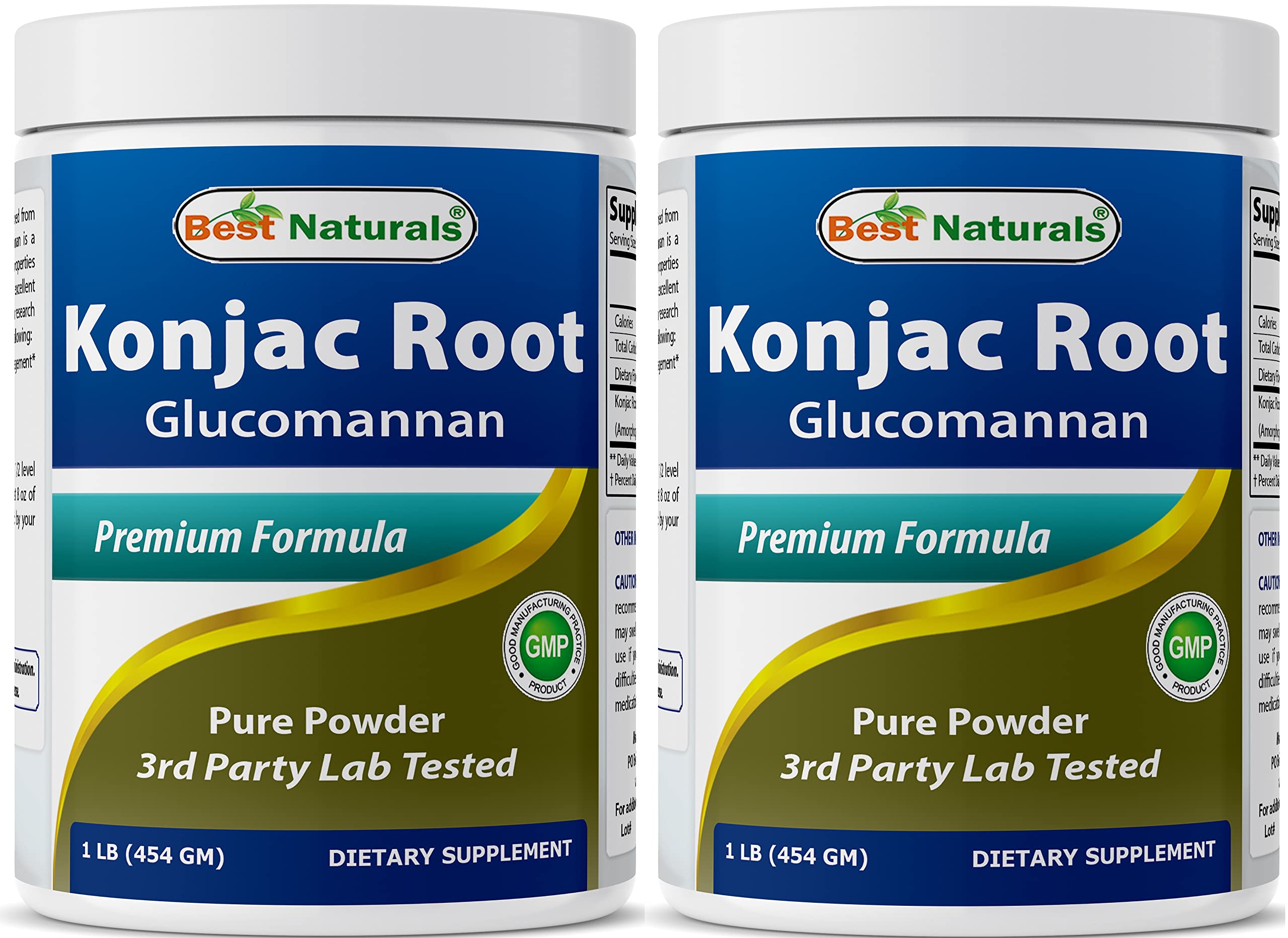 Best Naturals glucomanano Konjac - bote: suplemento de fibra para sensación de saciedad