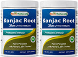 Best Naturals glucomanano Konjac - bote: suplemento de fibra para sensación de saciedad