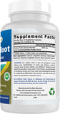 Best Naturals Konjac Glucomanano, sello de laboratorio tercero inspira confianza y pureza.