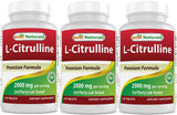Best Naturals L-Citrulina en botella frontal para uso diario