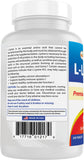 Best Naturals Lisina 500 mg, uso diario sin alérgenos comunes.