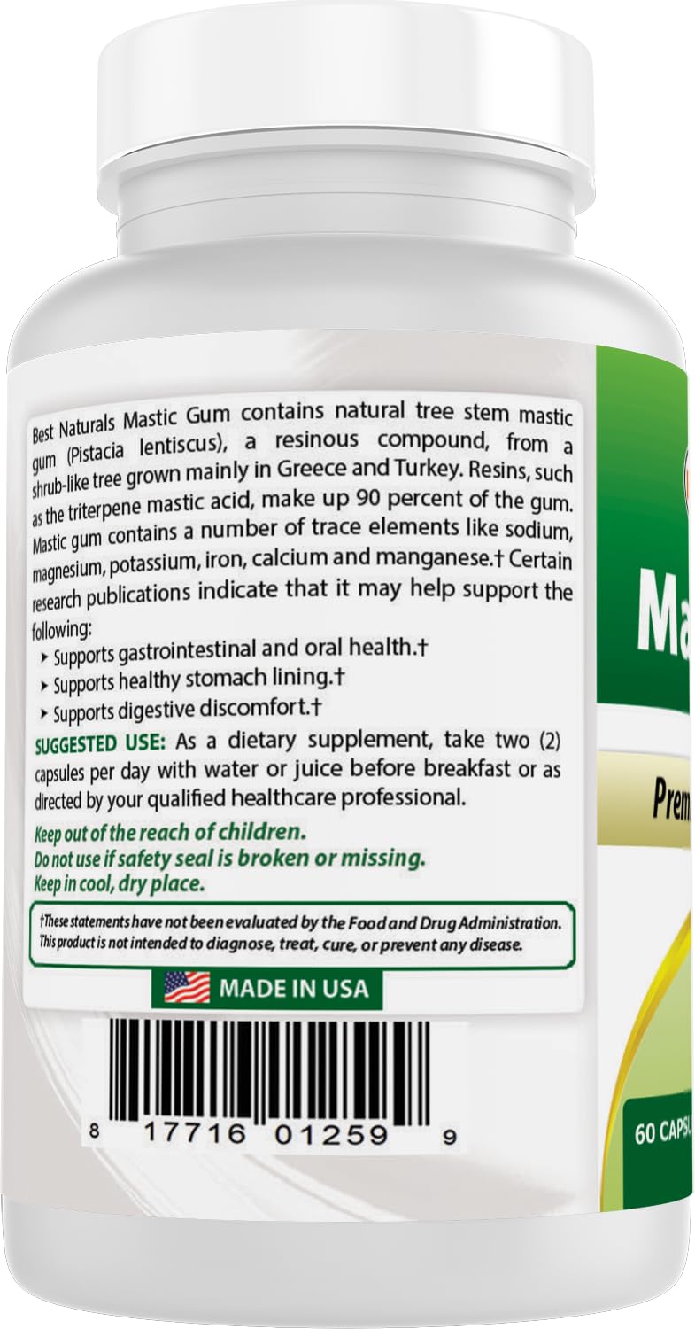 Cápsulas de 500 mg para dosis clara y constante.