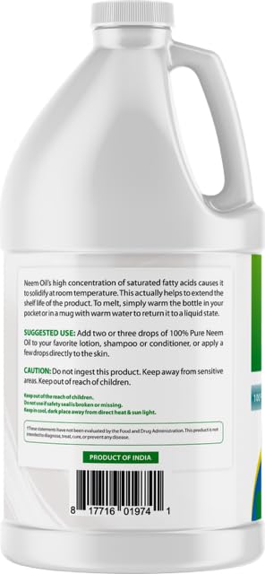 Best Naturals Neem de India, envase grande para soluciones naturales en casa.