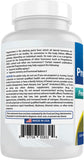 Best Naturals Pregnenolona: botella en fondo neutro, fabricación en EE. UU. con GMP y calidad.