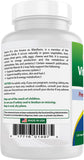 Best Naturals Vitamina B2 Riboflavina 400 mg cápsulas vegetales para uso diario
