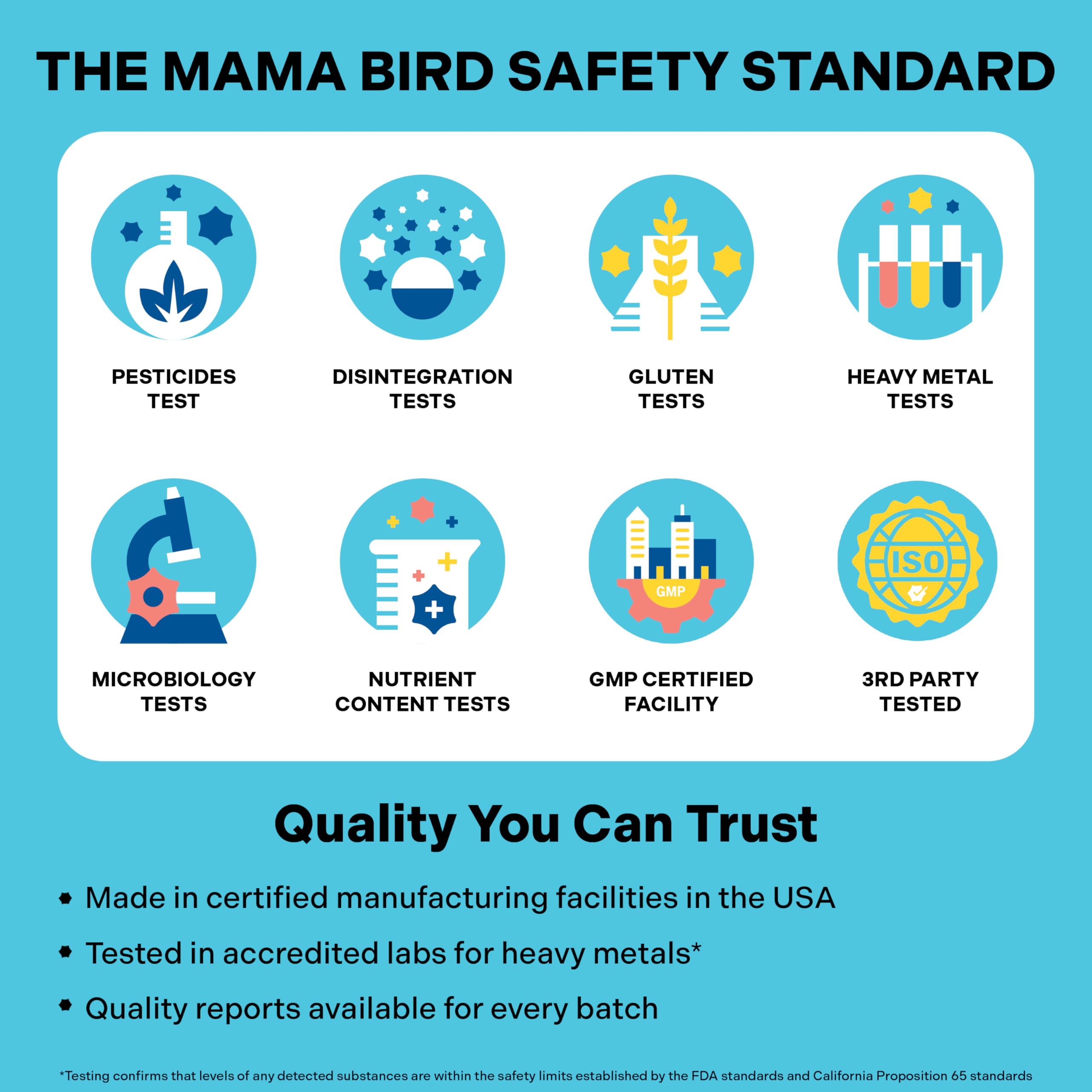 Best Nest Wellness Mama Bird DHA omega-3 500 mg para desarrollo cerebral