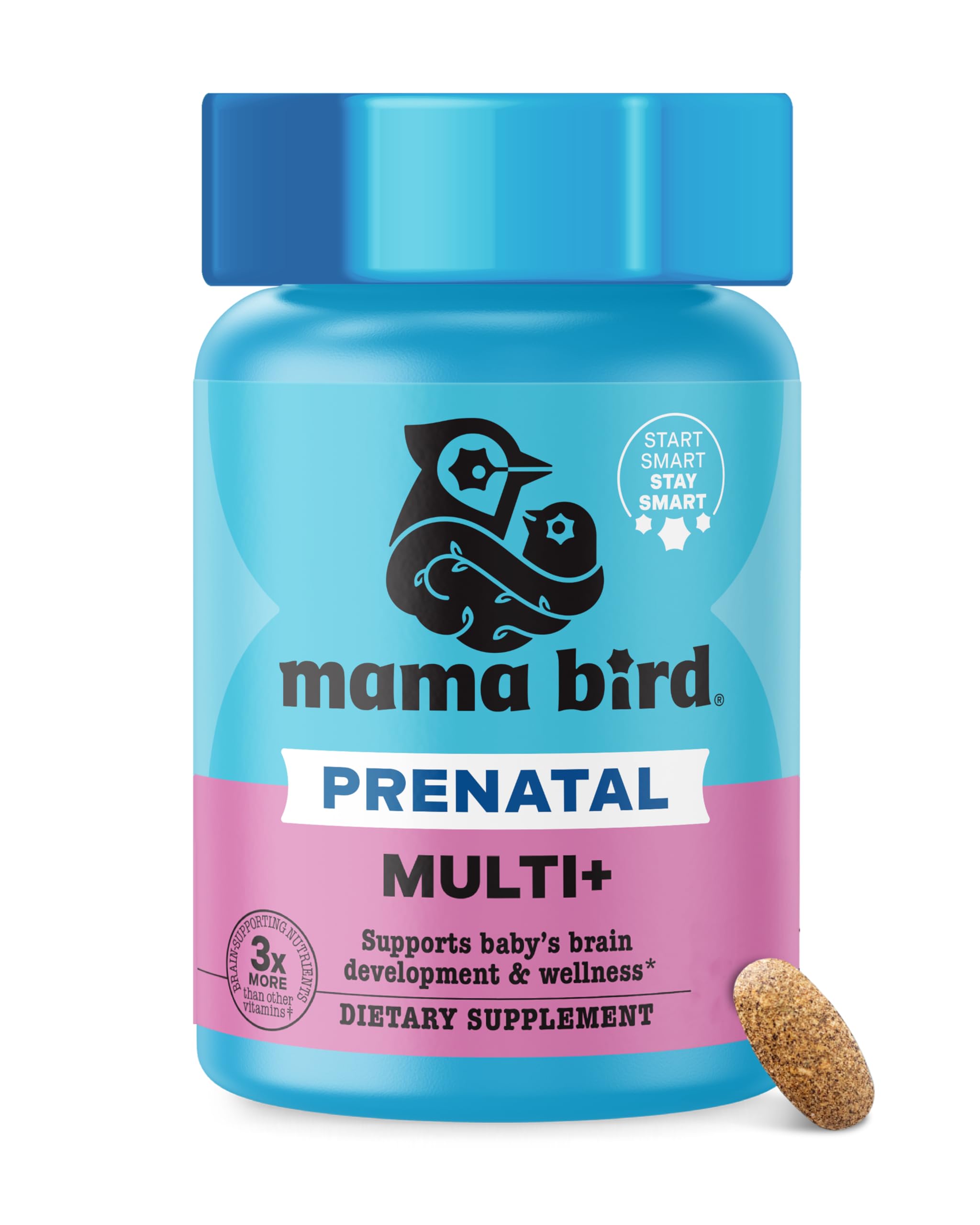 Best Nest Wellness Mama Bird: cápsulas prenatales para nutrición diaria y apoyo general