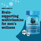 Best Nest Wellness Men's Multi Plus etiqueta del empaque visible y moderna