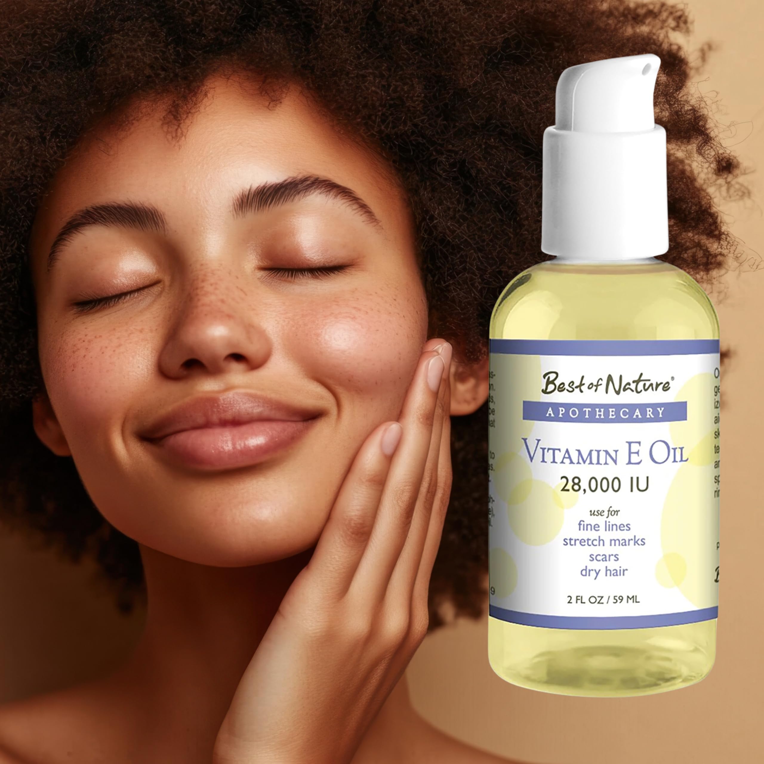 Best of Nature Vitamina E, tratamiento de cutículas, uñas más fuertes.