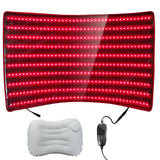BestQool manta luz roja para cuerpo completo, cobertura amplia para relajación en casa