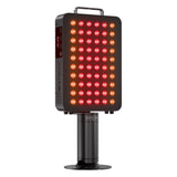 BestQool panel luz roja 60 diodos frontal, ideal para rostro y cuerpo.