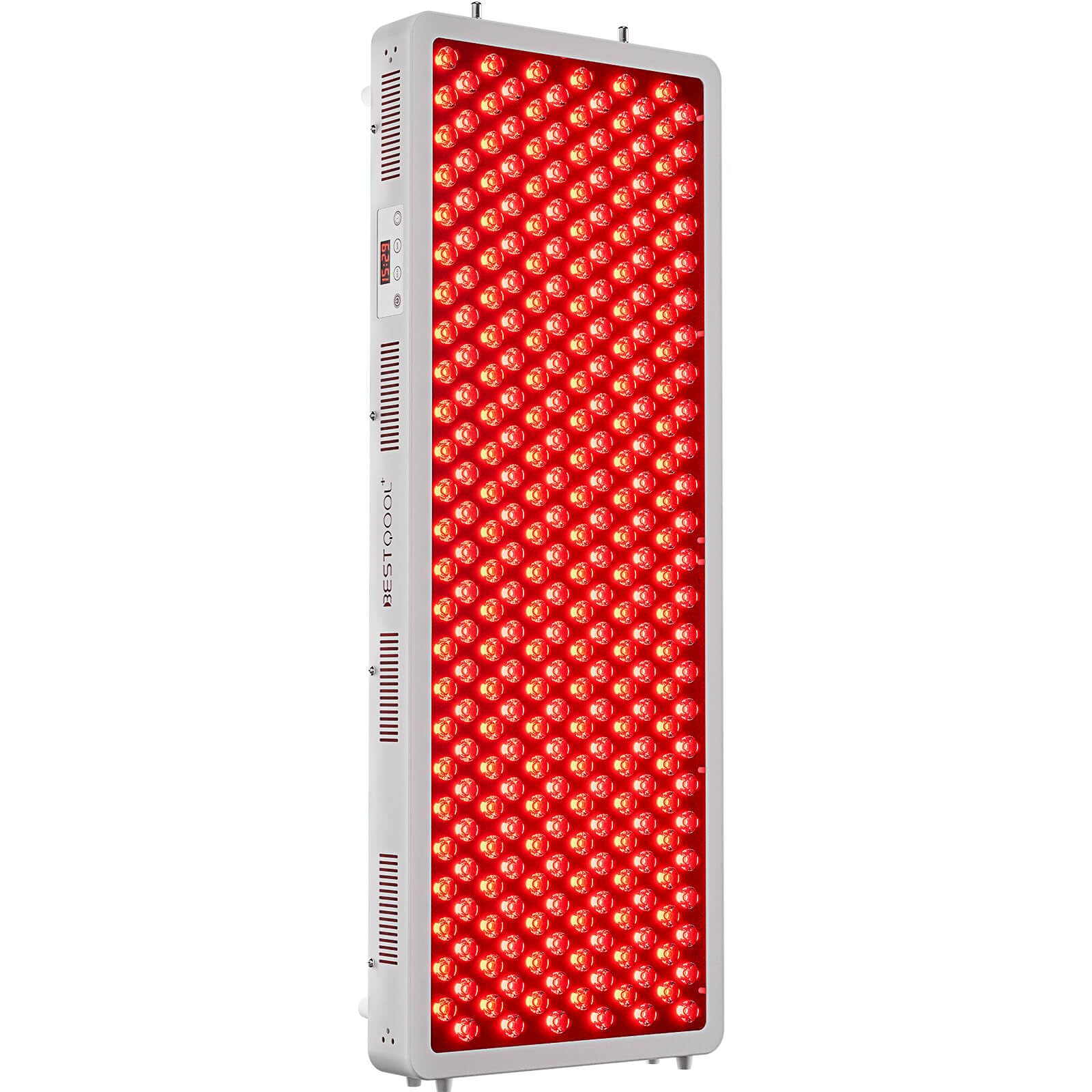 Bestqool Pro300 panel frontal de luz roja para uso doméstico y bienestar.