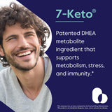 Botella de Bestvite 7-Keto con 60 cápsulas para uso diario.