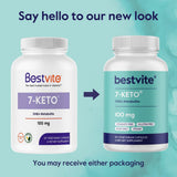 Envase sostenible de Bestvite 7-Keto sin aditivos.