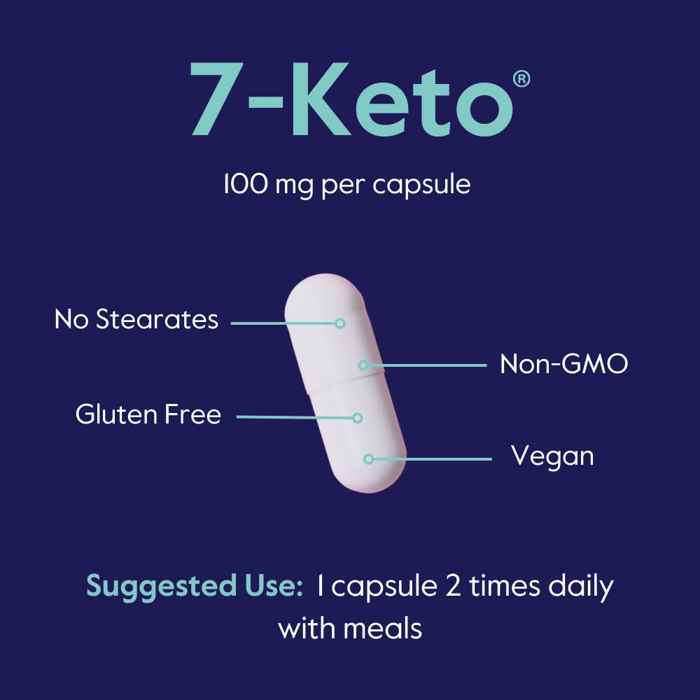 Etiqueta NSF en Bestvite 7-Keto certificando buenas prácticas.