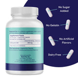 Cápsulas de 100 mg de Bestvite CoQ10 para uso diario.