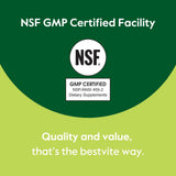 Certificaciones BPM de BESTVITE Ginkgo Biloba para confianza y calidad.