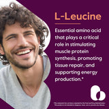 Cápsulas de Leucina 500 mg para entrenamiento y rendimiento sostenido