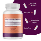 Leucina 500 mg en cápsulas para apoyar masa muscular magra