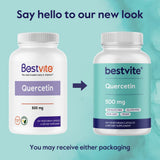 BESTVITE Quercetina caja de empaque: almacenamiento sencillo y profesional