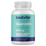 BESTVITE Quercetina frasco de cápsulas: antioxidante potente para uso diario