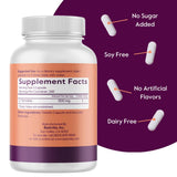 Bestvite Tirosina 500 mg: etiqueta frontal legible que sugiere pureza y transparencia.