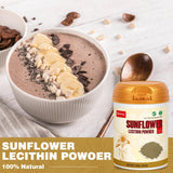 Besway Lecitina de girasol potencia piel y cerebro de forma suave.