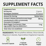 Betacell Curcumina 500 mg – etiqueta con dosis clara