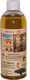 Bethlehem Lighting: Aceite Santo grande en botella, ideal para oraciones y ceremonias.