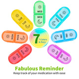 Betife 7 colores brillantes para identificar días y noches