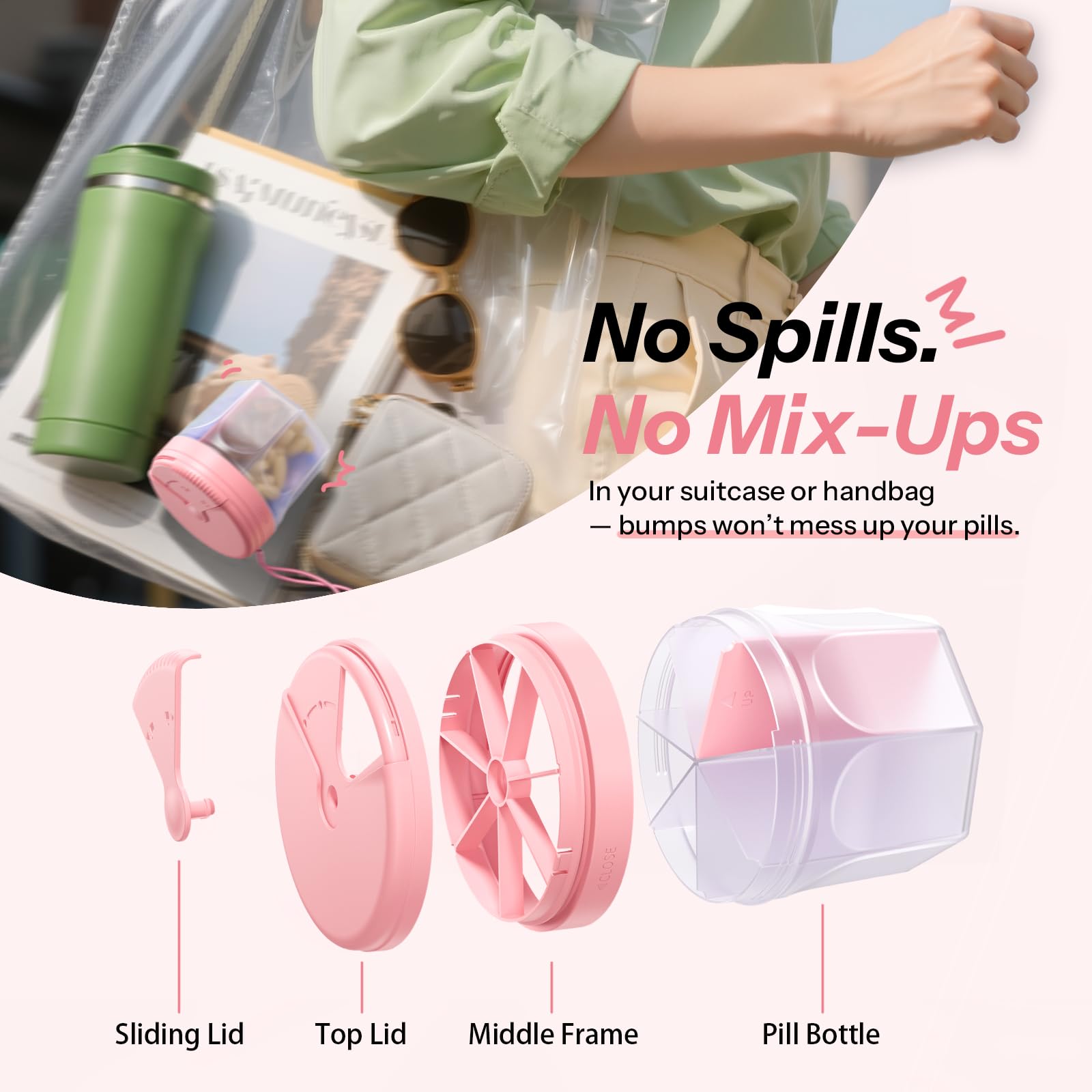 Betife Cute material libre de BPA para uso diario seguro