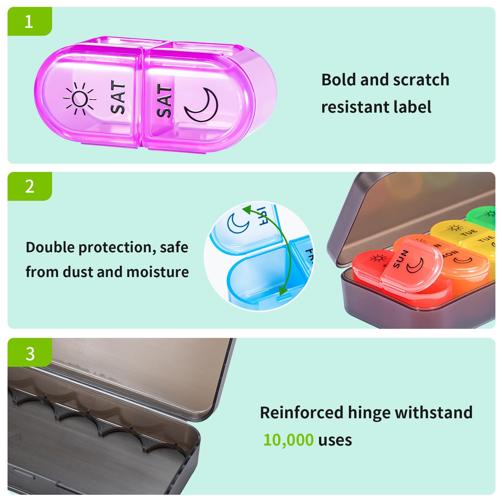 Material libre de BPA garantiza seguridad para el uso diario
