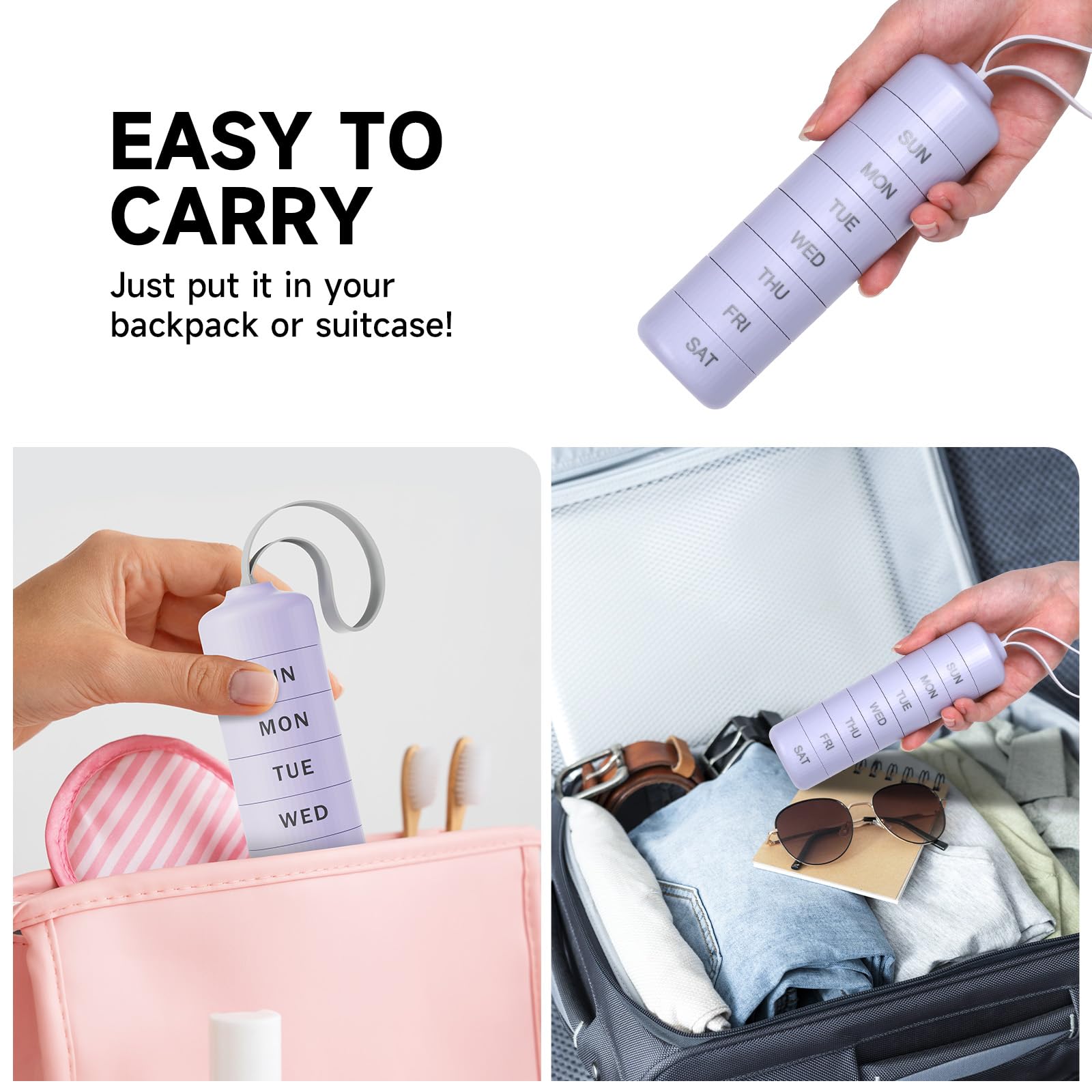 Betife organizador, ideal para viajes diarios y salidas cortas.