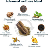 Better Alt aceite de semilla negra, frasco para aporte antioxidante