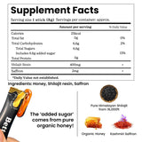 Better Alt ácido fúlvico y minerales en cada stick para nutrición potencial.